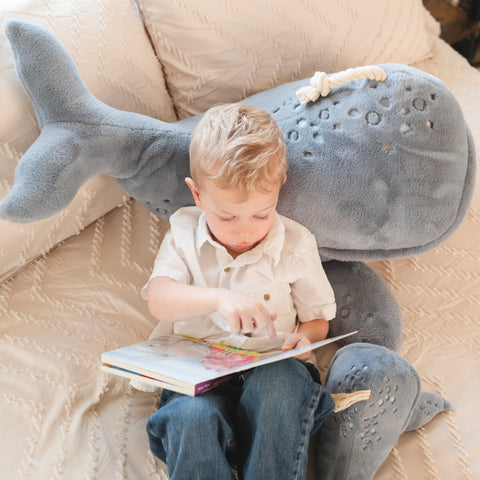 WHALE POUF