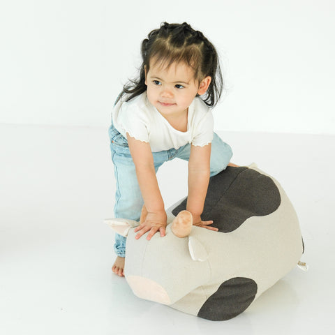 MOO MOO COW POUF