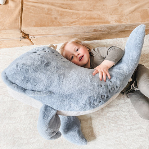 WHALE POUF