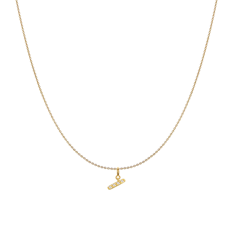 Baguette Necklace