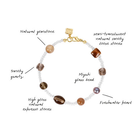 MOCHA DOT TOGETHER BRACELETS