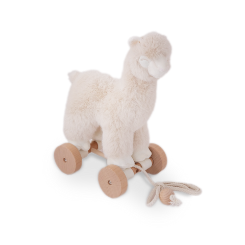 ALFIE THE ALPACA PULL-ALONG