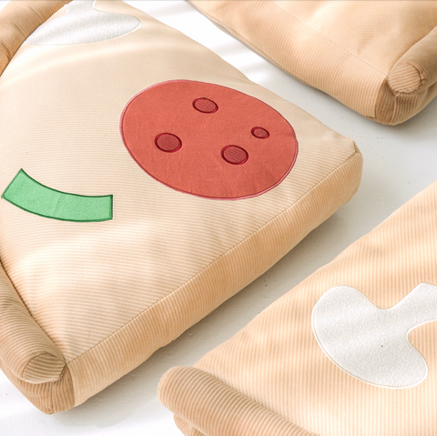 PIZZA FLOOR CUSHIONS