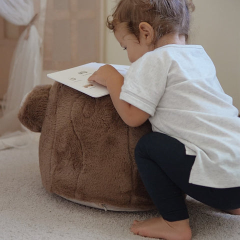 TREE LOG POUF