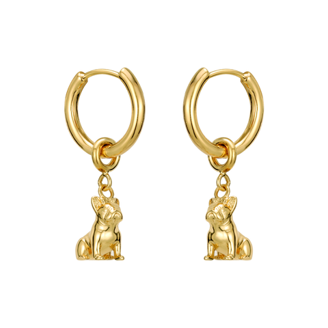 Frenchie Earrings