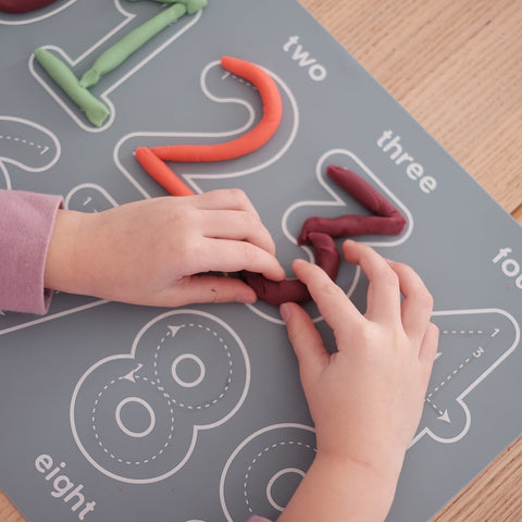 Reusable Numbers Coloring Mat