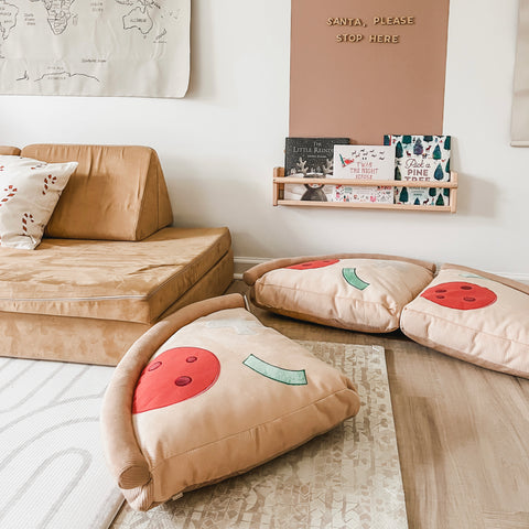 PIZZA FLOOR CUSHIONS