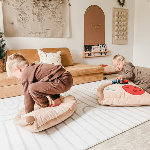 PIZZA FLOOR CUSHIONS